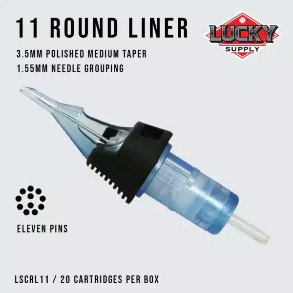 Lucky Supply V2 Needle Cartridges - ROUND LINERS (12 Gauge) - Image 7