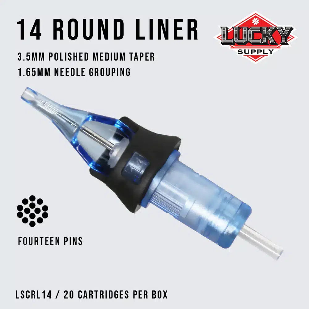 Lucky Supply V2 Needle Cartridges - ROUND LINERS (12 Gauge) - Image 8