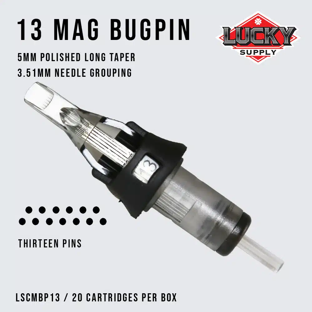 Lucky Supply V2 Needle Cartridges - BUGPIN MAGNUM (10 Gauge) - Image 6