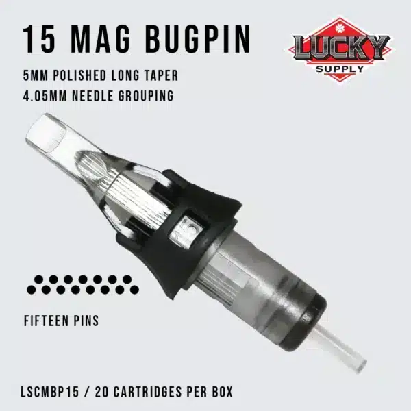 Lucky Supply V2 Needle Cartridges - BUGPIN MAGNUM (10 Gauge) - Image 7