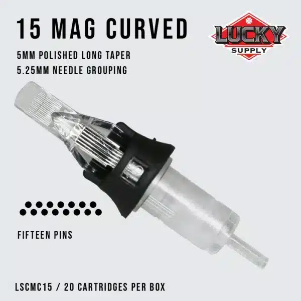 Lucky Supply V2 Needle Cartridges - CURVED MAGNUM (12 Gauge) - Image 7