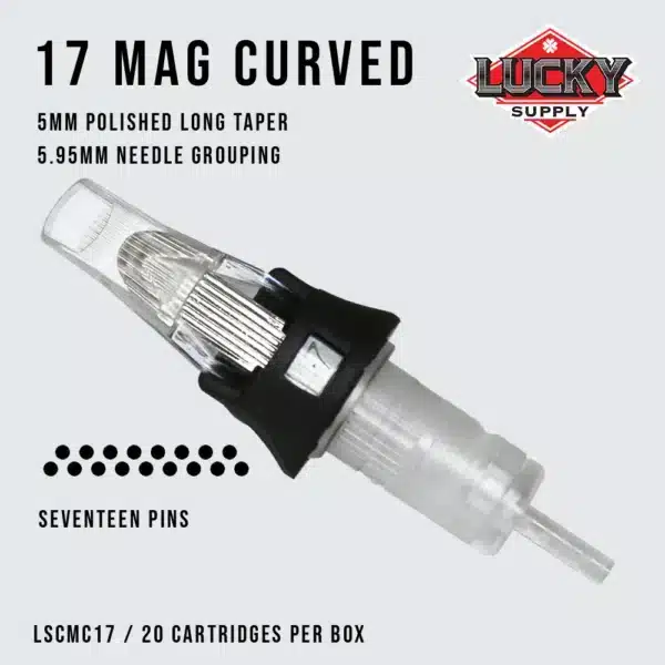 Lucky Supply V2 Needle Cartridges - CURVED MAGNUM (12 Gauge) - Image 8
