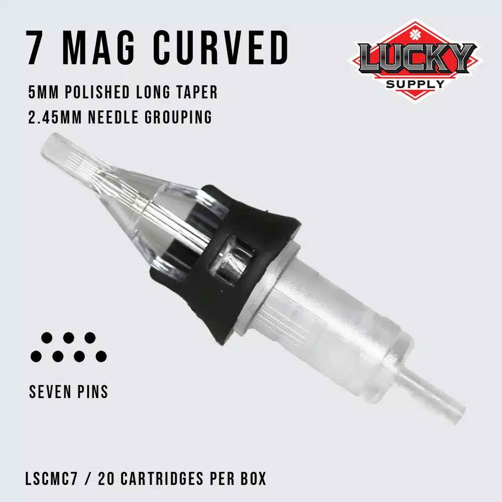 Lucky Supply V2 Needle Cartridges - CURVED MAGNUM (12 Gauge) - Image 3