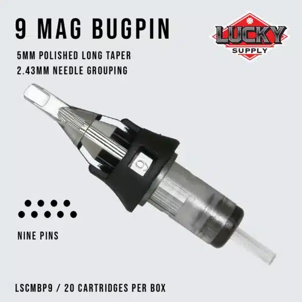 Lucky Supply V2 Needle Cartridges - BUGPIN MAGNUM (10 Gauge) - Image 4