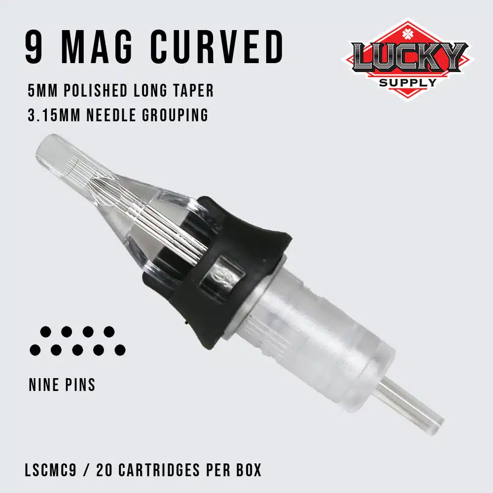 Lucky Supply V2 Needle Cartridges - CURVED MAGNUM (12 Gauge) - Image 4