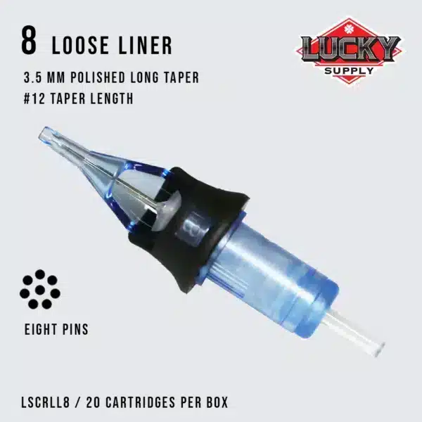Lucky Supply V2 Needle Cartridges - LOOSE ROUND LINERS (12 Gauge) - Image 2