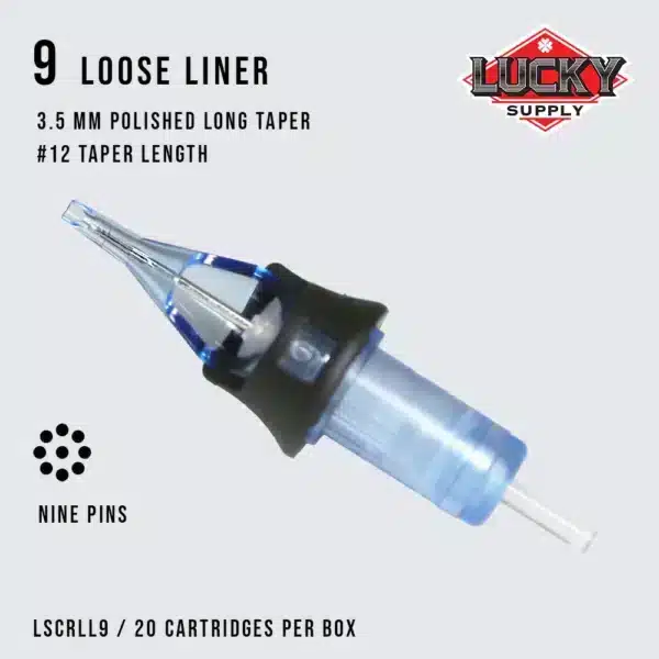 Lucky Supply V2 Needle Cartridges - LOOSE ROUND LINERS (12 Gauge) - Image 3
