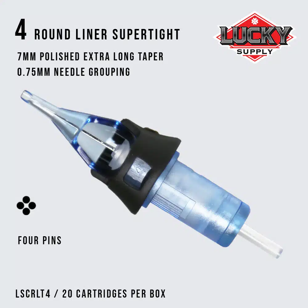 Lucky Supply V2 Needle Cartridges - SUPERTIGHT ROUND LINERS (12 Gauge) - Image 4