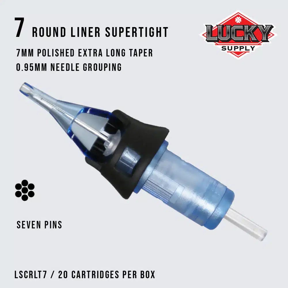 Lucky Supply V2 Needle Cartridges - SUPERTIGHT ROUND LINERS (12 Gauge) - Image 6