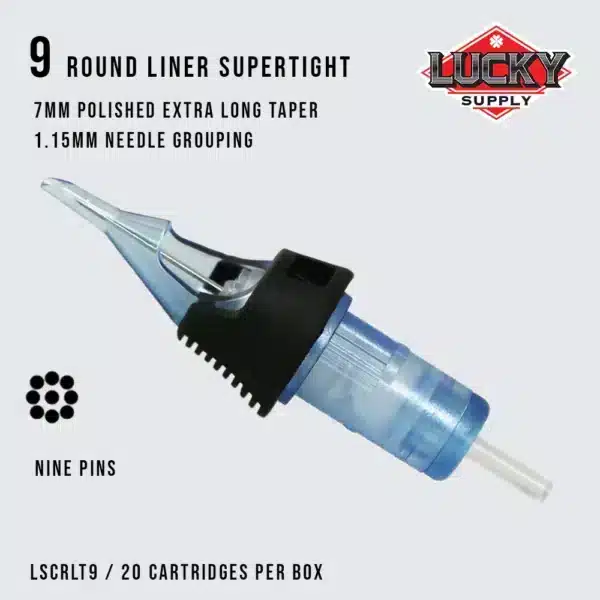 Lucky Supply V2 Needle Cartridges - SUPERTIGHT ROUND LINERS (12 Gauge) - Image 7